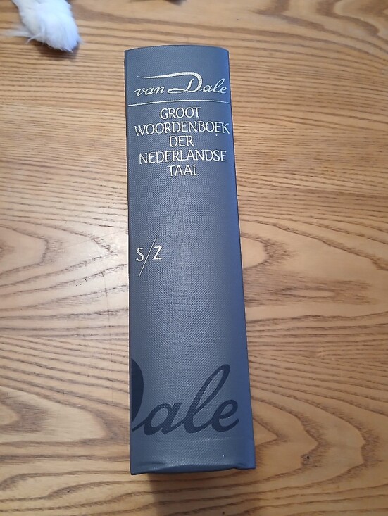 Vintage Other - Vintage 1984 Van Dale Groot Woordenboek Hardcover Dutch Dictionary Vol 3 S-Z
